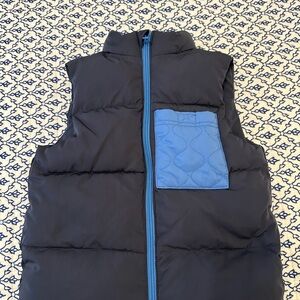 Kids Dark blue Puffer Vest